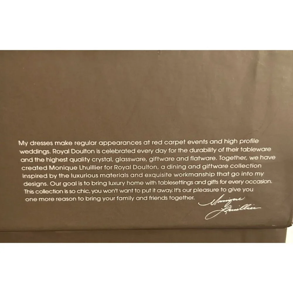 Monique Lhuillier For Royal Doulton Silver-Plated 5x7 Double Photo Frame